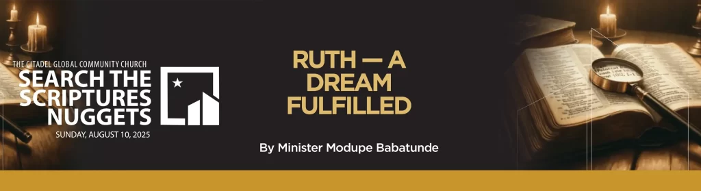 RUTH — A DREAM FULFILLED