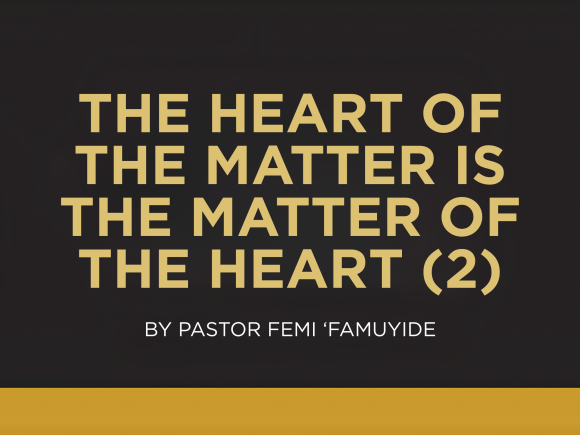 THE HEART OF THE MATTER IS THE MATTER OF THE HEART (2)