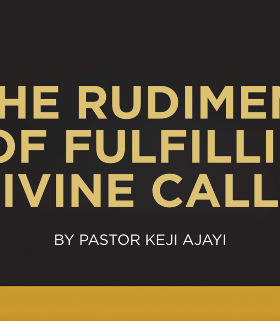 THE RUDIMENTS OF FULFILLING DIVINE CALL (2)