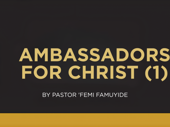 AMBASSADORS FOR CHRIST (1)