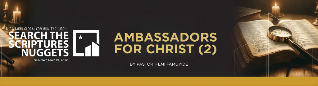 AMBASSADORS FOR CHRIST (2)