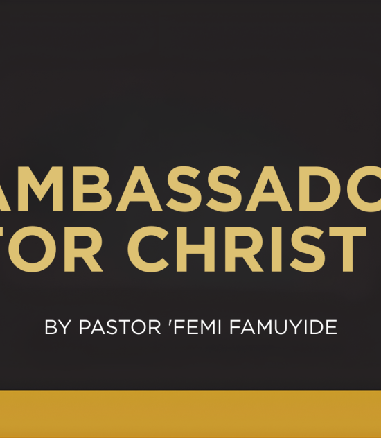 AMBASSADORS FOR CHRIST (2)