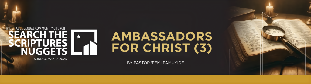 AMBASSADORS FOR CHRIST (3)